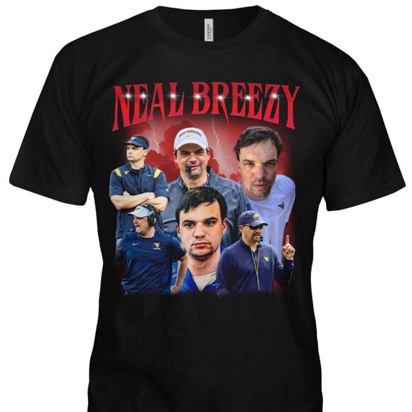 West Virginia Mountaineers Coach Neal Brown Retro Football Fan Collector Gift 05 - Picture 1 of 5